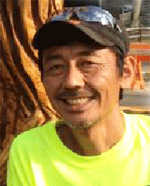 The Japan Chainsaw Art Union Chairman Naito 